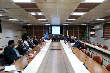 هیات رئیسه دانشگاه علوم بهزیستی و توانبخشی در بیمارستان توانبخشی رفیده